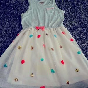 Jersey knit formal or casual dress.